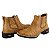 Bota Masculina em Couro Campero Cano Curto Whisky Ref 186 - Imagem 5