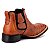 Bota Masculina em Couro Campero Cano Curto Pinhão Ref186 - Imagem 3
