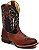 Bota Texana Masculina Marrom Fosco Ref 123 - Imagem 1
