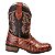 Bota Texana Escamada Campero Bico Redondo - Imagem 1