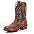 Bota Texana Escamada Campero Bico Redondo - Imagem 3