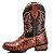 Bota Texana Escamada Campero Bico Redondo - Imagem 4