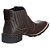 Botina Masculina Bico quadrado café floter Ref 128 - Imagem 5