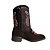Bota texana infantil feminino Boi marrom/rosa ref 506 - Imagem 4