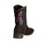 Bota texana infantil feminino Boi marrom/rosa ref 506 - Imagem 5
