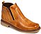 Botina masculina amarela ziper Ref 109 - Imagem 1
