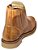 Botina Couro masculina Areia ref 108 - Imagem 4
