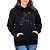 Blusa Moletom Feminino Country Preto Cavalo Cowgirl - Imagem 2