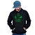 Blusa moletom Masculino Country Preto Com Capuz e Bolso Canguru Agro Agronomia - Imagem 3