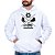 Blusa Moletom Masculino Agronomia Branco Com Capuz e Bolso Canguru Agro - Imagem 1
