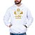 Blusa Moletom Masculino Agronomia Branco Com Capuz e Bolso Canguru Agro - Imagem 3