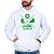 Blusa Moletom Masculino Agronomia Branco Com Capuz e Bolso Canguru Agro - Imagem 2