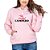 Blusa Moletom Feminino country Rosa Campero - Imagem 1