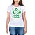 Camiseta Feminina Country Manga curta Branca Agronomia Cowgirl Agro - Imagem 1