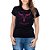 Camiseta Feminina Country Rodeio Boi Tatanka Manga curta Preta - Imagem 1