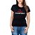 Camiseta Feminina Country Campero Manga curta Preta - Imagem 1