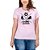 Camiseta Feminina Country Agronomia Manga curta rosa Agro - Imagem 2