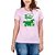 Camiseta Feminina Country MedVet Manga curta rosa Medicina Veterinaria - Imagem 2