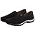 Mocassim Sapatilha Masculina Couro Nobuk Veludo Preto Slim Super Conforto Ref- 350 - Imagem 2