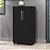 Armário multiuso 2 portas - preto smart - Imagem 1