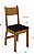 Mesa 4 cadeiras - Milano marrom - Imagem 3