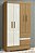 Guarda Roupa Solteiro 4 Portas ref 5142 - atacama off white - Imagem 1