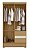 Guarda Roupa Solteiro 4 Portas ref 5142 - atacama off white - Imagem 3