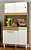 kit Cozinha Compacta 4 Portas 1 Gaveta 4306-  Atacama off white - Imagem 1