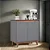 BUFFET 2 PORTAS FLOW CINZA - Imagem 1