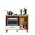 BALCAO FIT PARA COOKTOP COM RECORTE 1PT 1GAV FREIJO/ OFF WHITE - Imagem 2