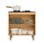 BALCAO PARA COOKTOP 80 CM C/ 02 PORTAS FREIJO/ OFF WHITE - Imagem 2