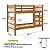 BELICHE JASPE 100% MDF CINAMOMO/OFF WHITE - Imagem 2
