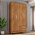 Guarda Roupa MADRI Rud Rack 04 portas CEDRO - Imagem 1