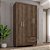 Guarda Roupa MADRI Rud Rack 04 portas YPE - Imagem 1