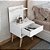 Mesa de Cabeceira KOSOVO BRANCO - Imagem 1