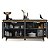 BUFFET 4 PORTAS FLOW CINZA - Imagem 2