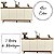 BUFFET 4 PORTAS FLOW OFF WHITE/FREIJO - Imagem 3