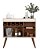 APARADOR ADEGA NEW ODIN OFF WHITE/FREIJO - Imagem 1