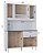 KIT COZINHA CORAL 8 portas BRANCO - Imagem 3
