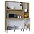 KIT COZINHA 6PTS BARBARA DAMASCO RIPADO/OFF WHITE - Imagem 2