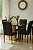 Conjunto de mesa ANJO com 4 cadeiras Gol MEL-CINZA/PRETO - Imagem 1