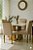 Conjunto de mesa ANJO com 4 cadeiras Gol MEL-OFF WHITE/BEGE - Imagem 1