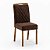 Conjunto de mesa HANA com 6 cadeiras Gol 1,60x80 MEL- OFF WHITE/MARROM - Imagem 3