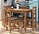 Conjunto de mesa BRASIL com 4 cadeiras - Imagem 1