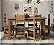 Conjunto de mesa BRASIL com 6 cadeiras - Imagem 1