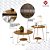 Conjunto mesa de centro LIZ FREIJO - Imagem 2