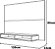 Painel para TV 43 ° FOX OFF WHITE/NOGUEIRA - Imagem 2