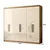 Guarda Roupa 6 portas VENICE AMENDOA/OFF WHITE - Imagem 3