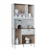 KIT COZINHA CORAL 6 portas BRANCO - Imagem 2
