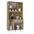 KIT COZINHA CORAL 6 portas DAMASCO RIPADO/OFF WHITE - Imagem 2